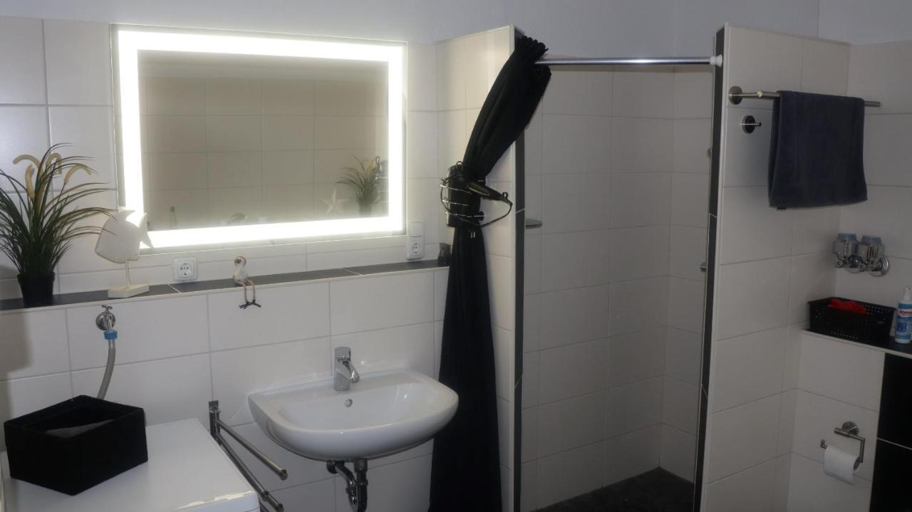 Ferienwohnung Deichblick Dornumersiel Esterno foto